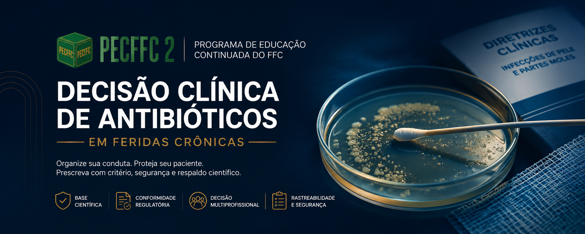 PECFFC 2 - Decisão de antibióticos em feridas crônicas